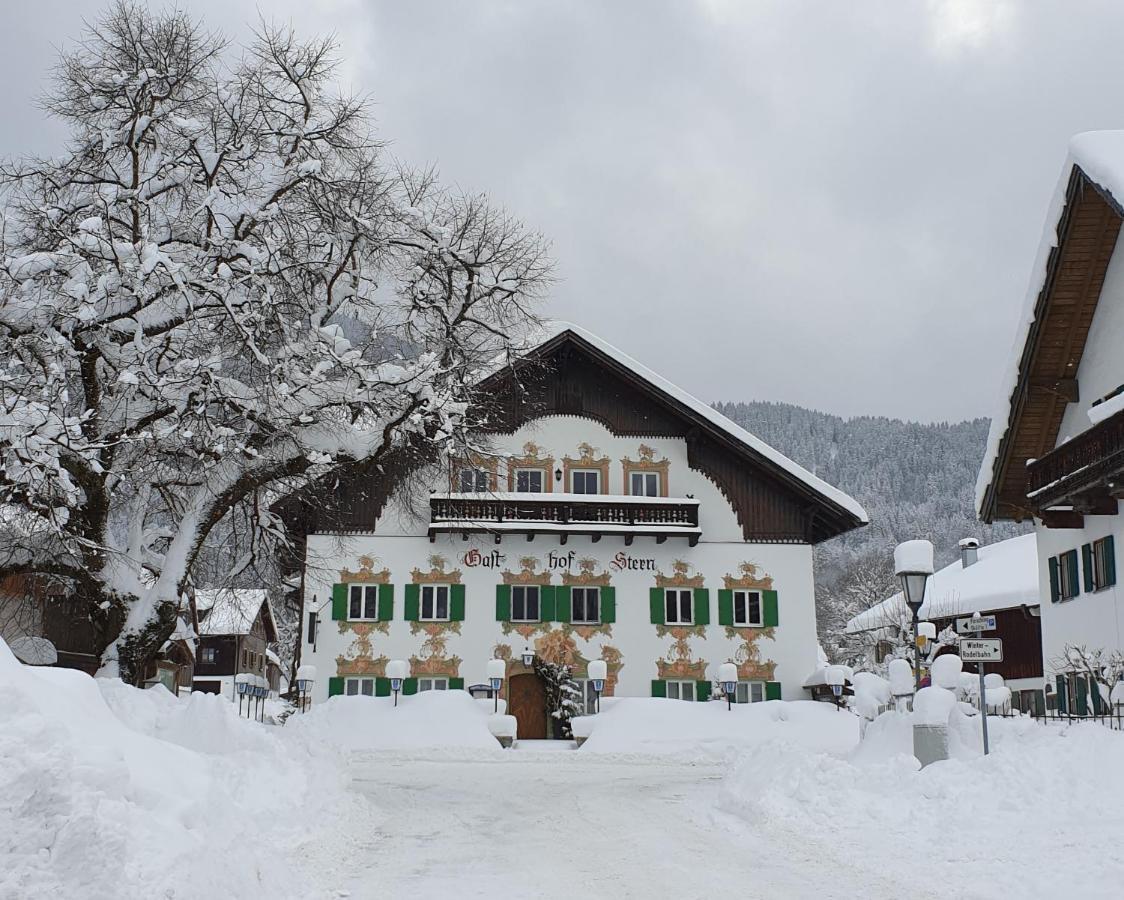 Ferienwohnungen Im Gasthof Stern Inklusive Koenigscard Unterammergau Exterior photo